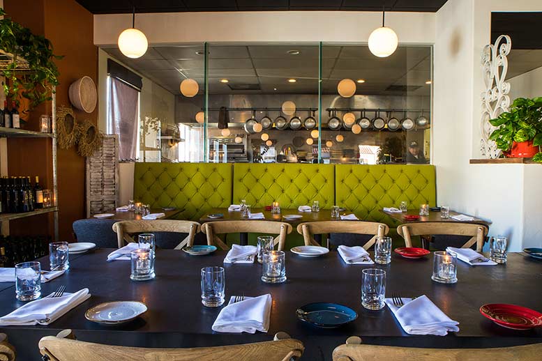 Restaurant interior